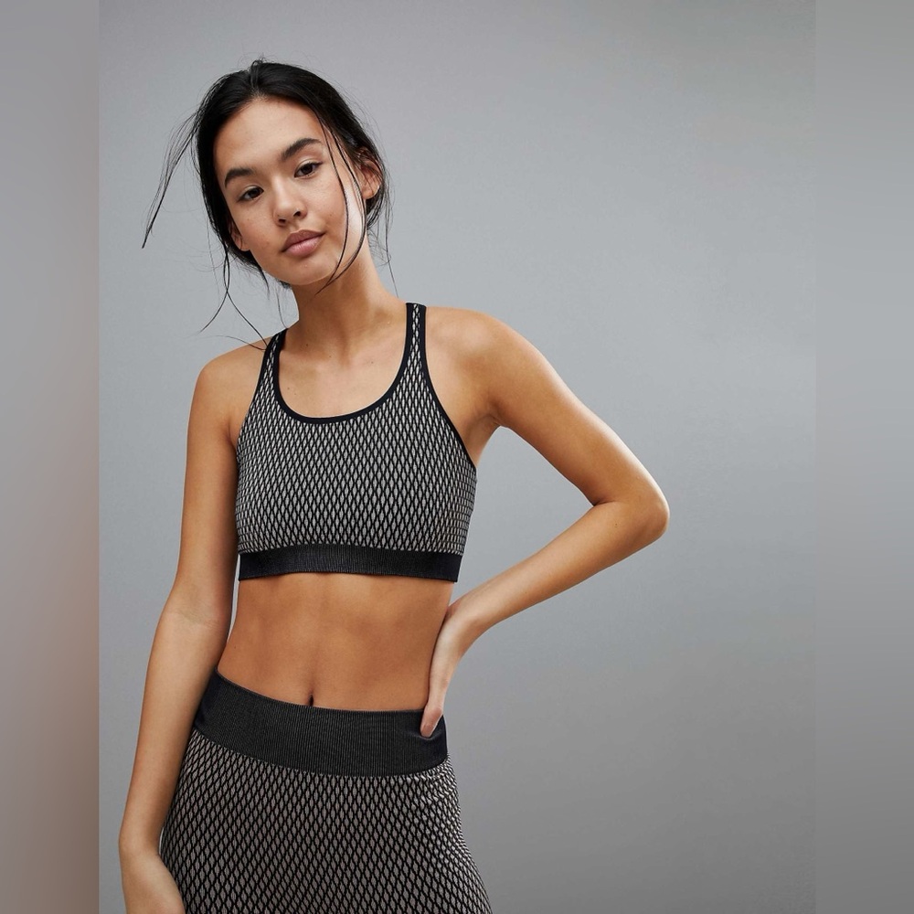 Ivy Park Active Fishnet Seamless Bra L/XL